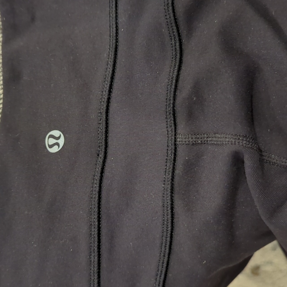 Lululemon high times Pant Wing Mesh full on Luon black - Picture 6 of 7